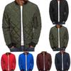 Multicolor Men's Winter Cotton Padded Jacket - Korean Style, Trendy, Plus Size