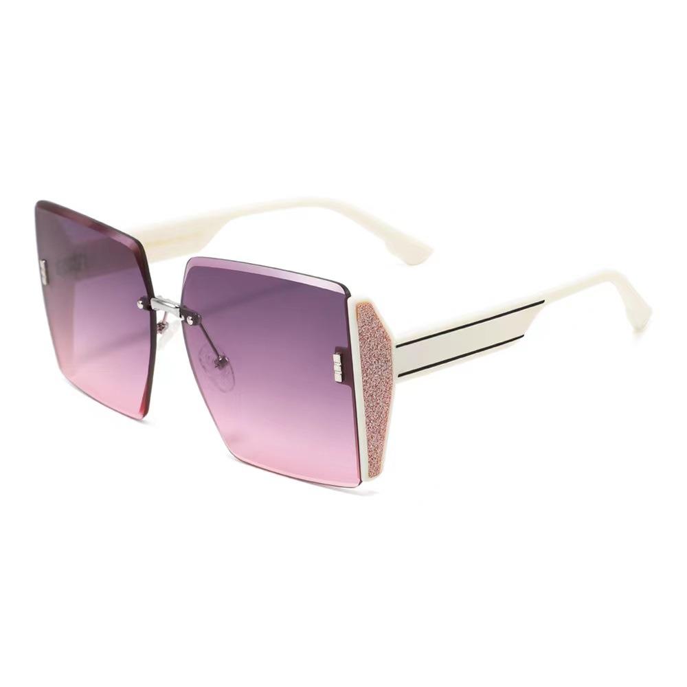 

1PC Latest Premium end Square Frame Durableless Women s Sunglasses Internet Famous Women s Big Face Slim and Stylish
