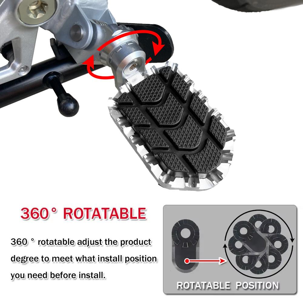 For CFMOTO 800MT Touring 800MT-X 800NK MT800 NK800 800 MT NK Motorcycle Adjustable Footrest Footpeg Foot Pegs Rests Accessories