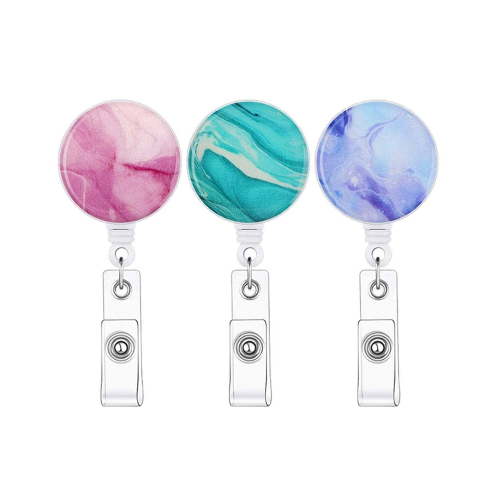 

The Retractable Badge Holder With Key Holder Has An Adjustable Design, Making It Easy To Wear Various Identification Cards. One Size