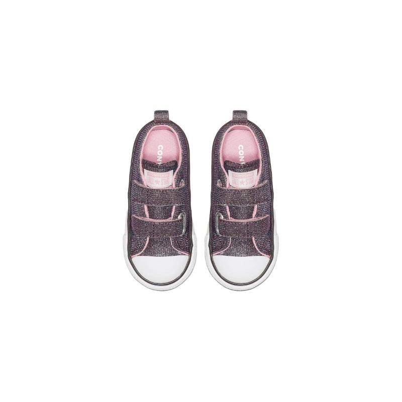 Converse Chuck Taylor All Star Pace Star 2V Toddler Low Walking Shoes Coast Pink 765104C