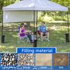 4PC Sand Bags - Waterproof Oxford Cloth Tent Weights with Handles | Reusable Windproof Anchors for Camping/Canopy/Outdoor Events