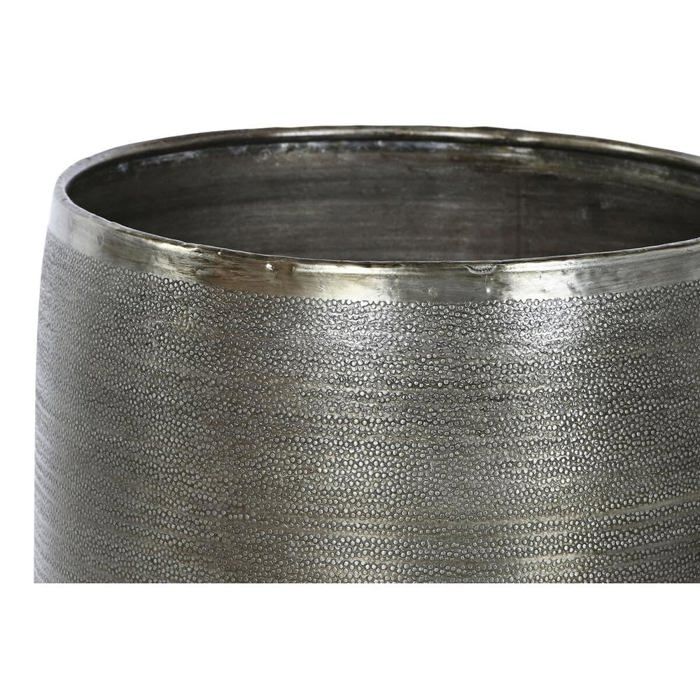 Set of Aluminium Planters - Home ESPRIT - 34.5x36x63 Cm - Multicoloured - Antique - Square - Outdoor Use