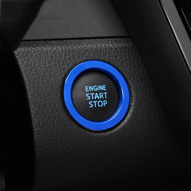 

18-22 Camry 8th Gen AC Knob, Rearview Mirror, Audio Knob Decorative Rings & Stickers