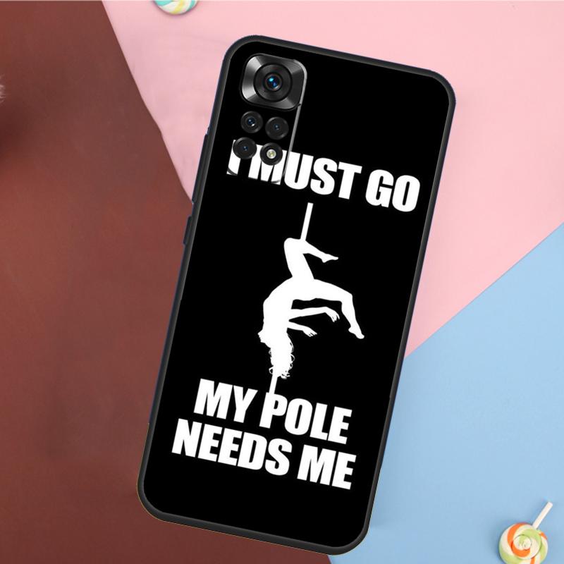 Pole Dance Dancing Fitness Cover For Xiaomi Redmi Note 14 13 Pro 12 11 9 10 9S 10S 11S 12S Redmi 14C 10C 12C 13C Case