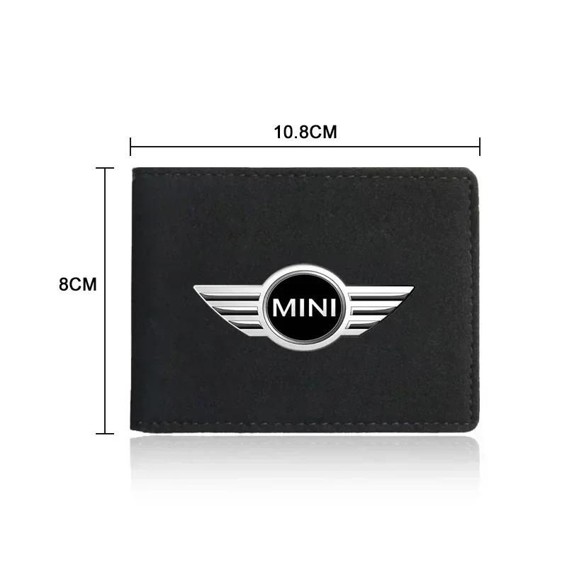 For BMW M 1Pcs Car Emblem Driver License Cover ID Credit Card Holder For BMW Mini Cooper R56 R50 R53 F56 R60 2011 2012 2013 2018