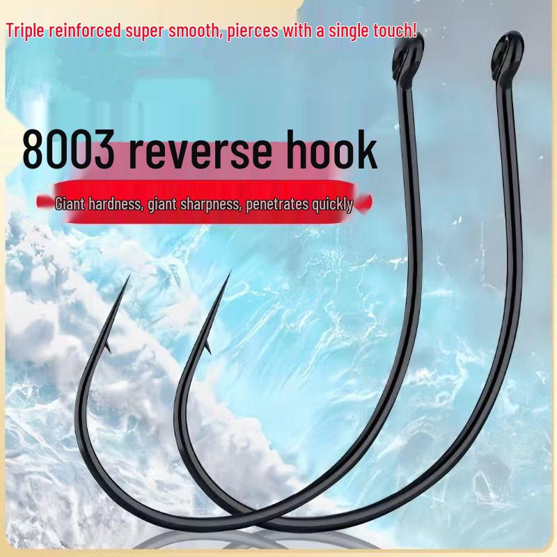 Triple-Strength Ultra-Smooth Drop Shot Hook - Perfect for Perch, Pike, Bass, and Sea Fishing.