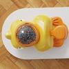 Yellow Duck Shape Cat Treat Dispenser Toy, Interactive Self-Play Pet Toy, Food Leaking Thrower Toy For Cats, Indoor Cat Entertainment Pet Supplies