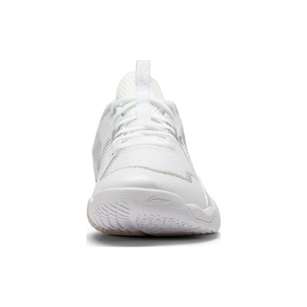 New LiNing Sonic Boom EG3.0 OP Abrasion Resistant Low Top Badminton Shoes Unisex White AYZU007-2