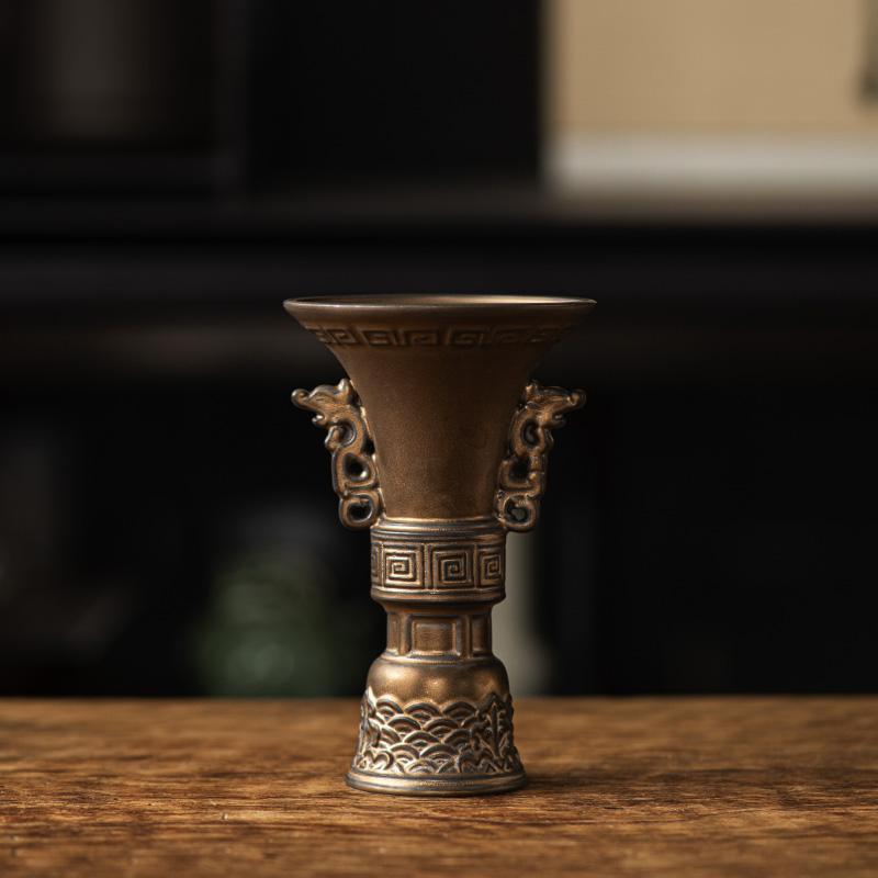 Dehua Ceramic Celadon Tea Cup Antique Drinkable Master Kung Fu Tea Set Drink Anti-scalding Tea Bowl 100ml