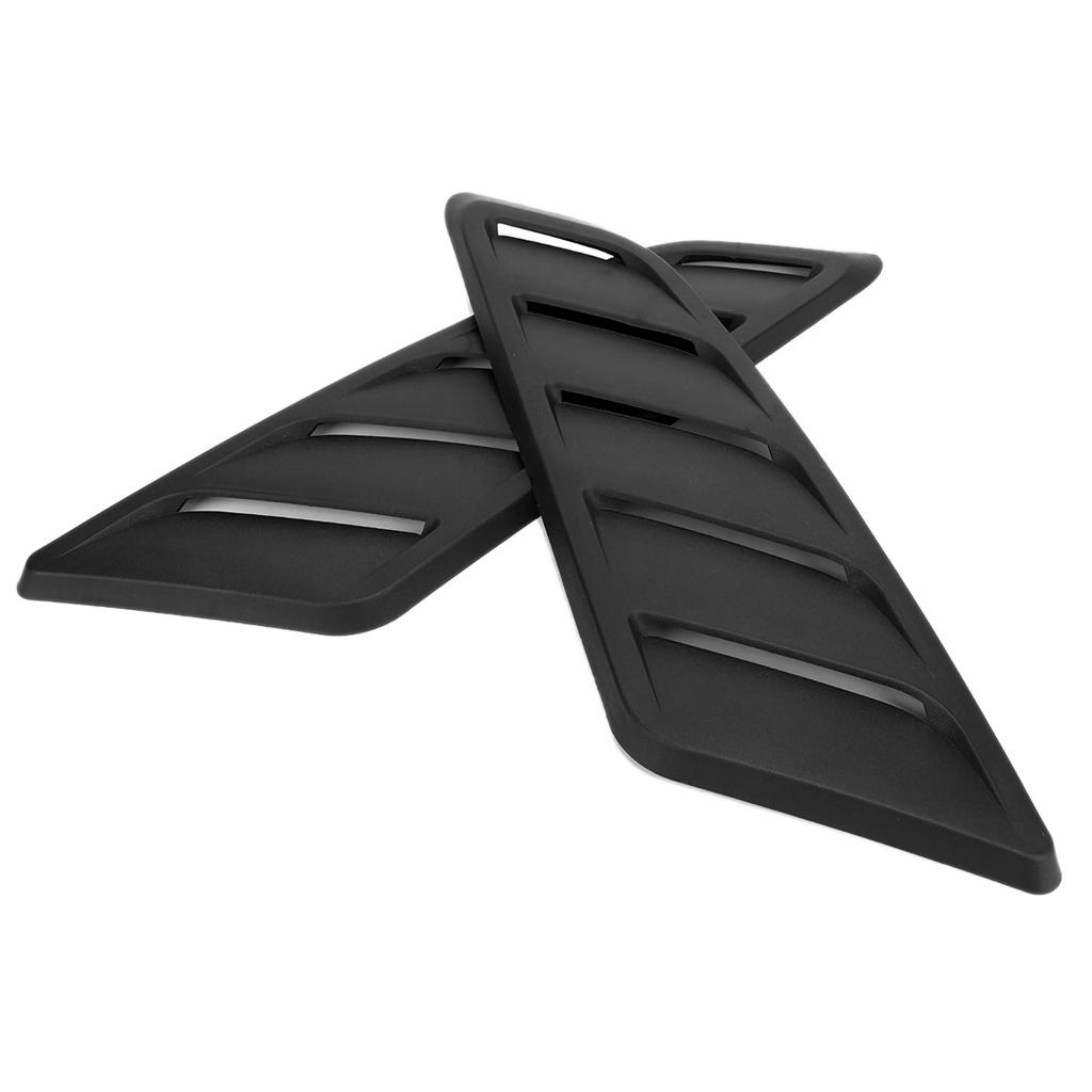 2Pcs Car Auto Modification Hood Bonnet Vent Cover Fit for Ford Mustang 2015 2017