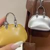 Adorable Leather Keychain Hanging Ornament Car Key Holder for Kids and Adults Handbag Bag Charm Practical Ornament