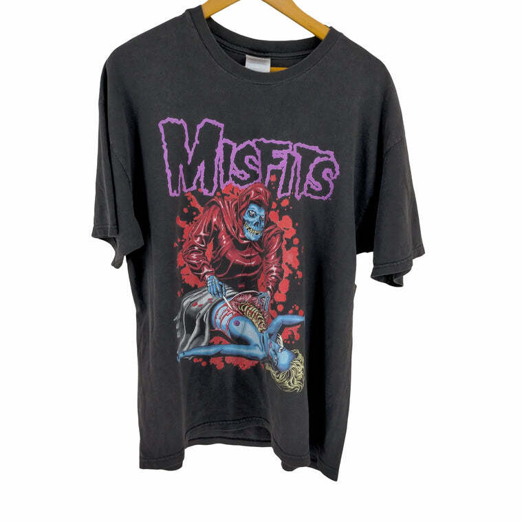 Vintage 90039s Misfits Punk Band Retro Style T shirt Unisex Reprint S5XL KH11327 Unisex T-Shirt