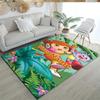 Dora Explorer Personalized Text Floor Rug Office Rug Design for Game Room Decorate room Playrooms Balcony Antislip Carpet Office home decor
