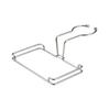 Draining Stainless Steel Holder for No Triangular Corner Atomico Net, Faucets, Needed,