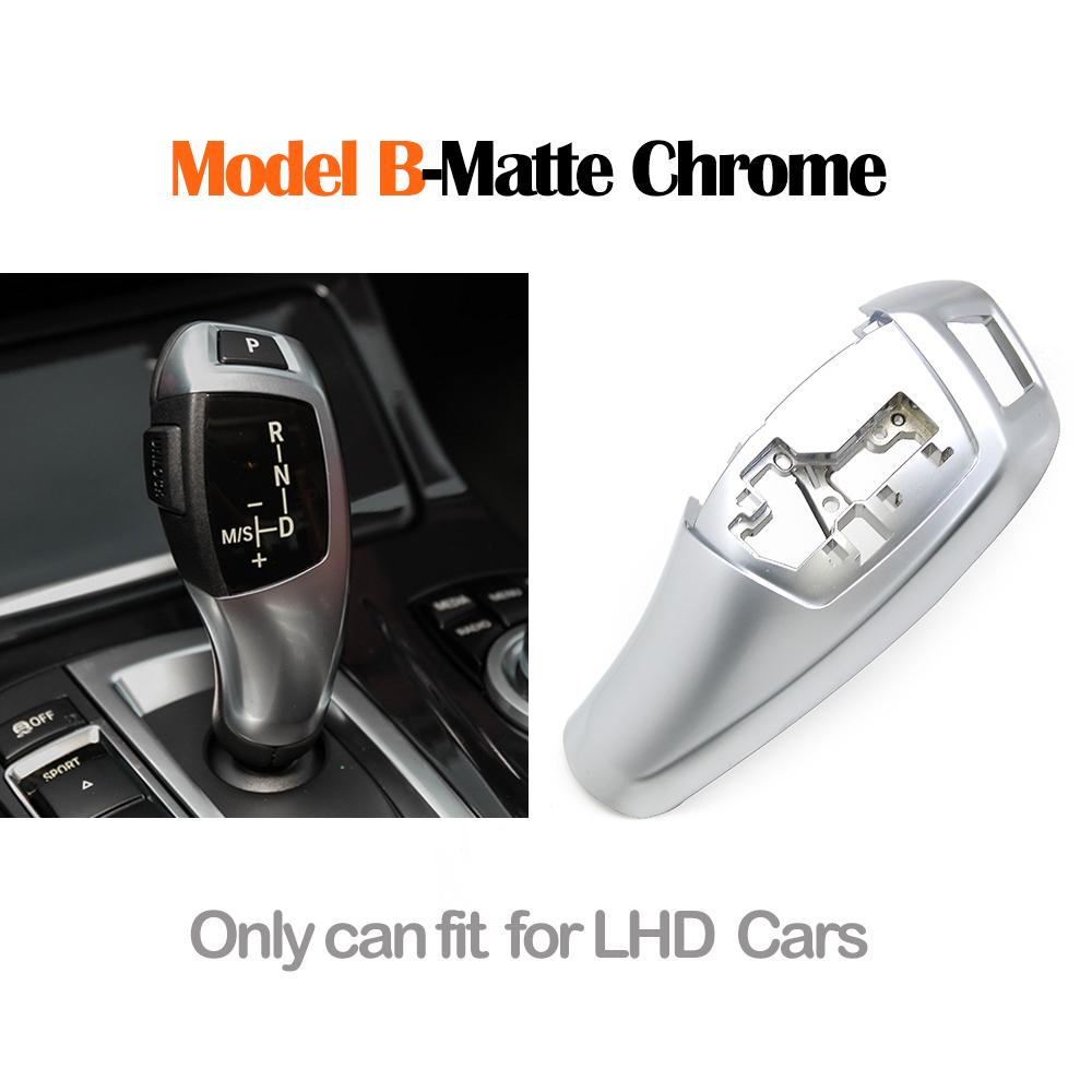 Car Gear Shift Knob Lever Panel Cover For BMW F Chassis 1 2 3 5 7 Series X1 X3 X4 M3 M5 F10 F11 F20 F21 F22 F30 F31 F01 F07 F25