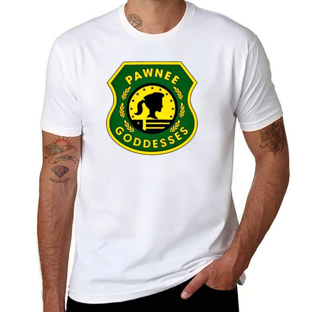 Pawnee TShirt Lightweight Basic Short Sleeve Shirt