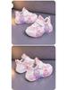 2025 Cartoon Toddler Sports Shoes: Korean-Style Leather Running & Casual Shoes for Boys, Spring/Autumn