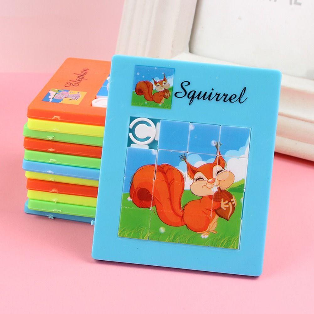 

8 шт. Симпатичный набор наград для мальчиков и девочек для детей Подарок Детский душ Набор головоломок Животные Игрушка-головоломка