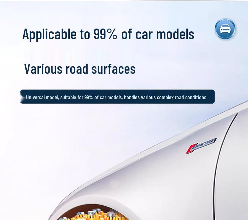 Universal Thickened Anti-Skid Ice-Breaking Tire Chains for Sedans & SUVs