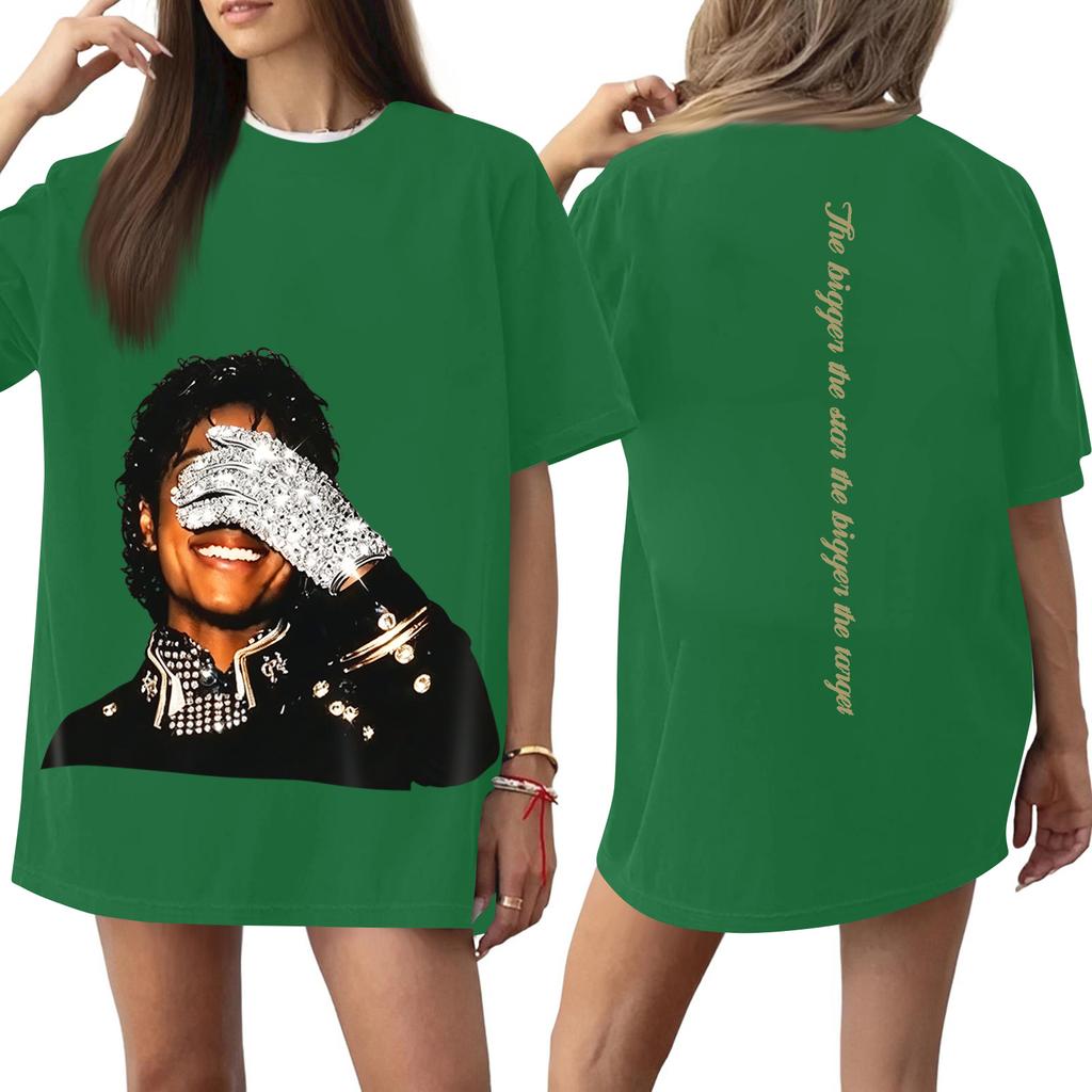 Women's Casual Letter Print Short-sleeved Top T-shirt