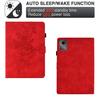 For Lenovo Xiaoxin Pad 12.1 (2025) Case Flower Butterfly Imprinted Card Slots Leather Cover