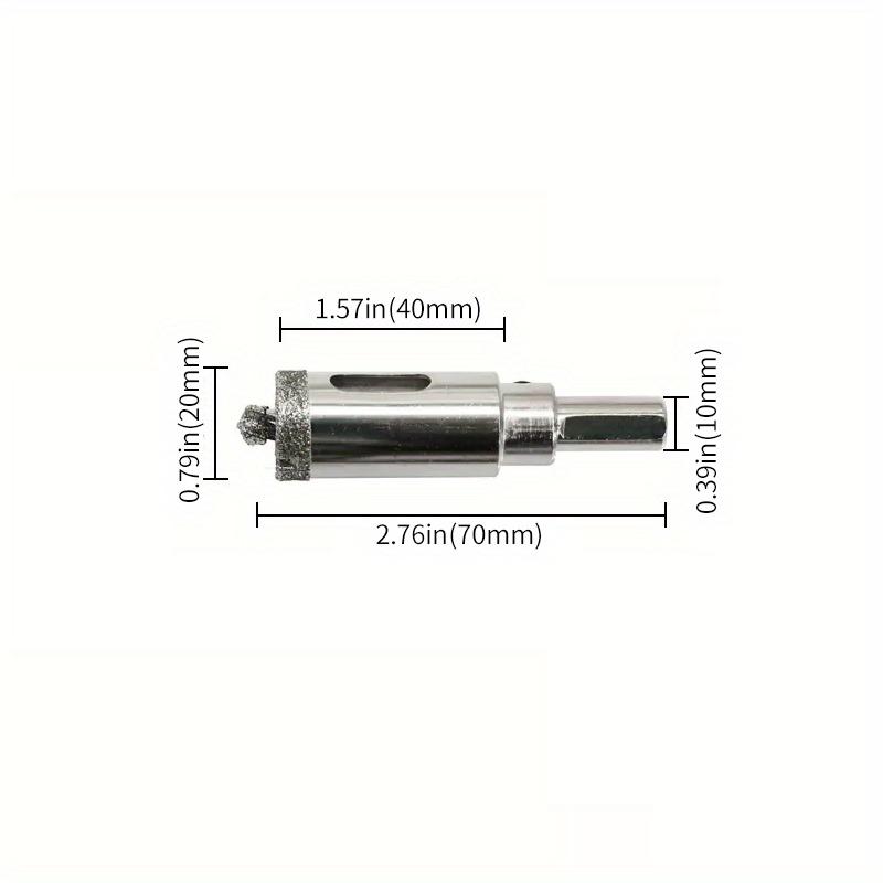 Ceramic Tile Hole Drill Glass Hole Opener Twist Center Drill with Positioning Drill Drilling Artifact