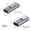 Type C Magnetic USB PD Adapter for Apple Magsafe 1 Magsafe 2 MacBook Pro USB C Female Fast Charging Magnet Plug Converter