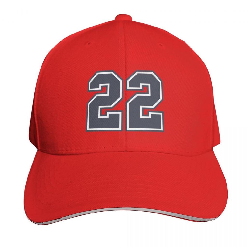 Sports Number TwentyTwo Baseball Cap fashionable Cosplay New Hat funny hat Unisex Womens