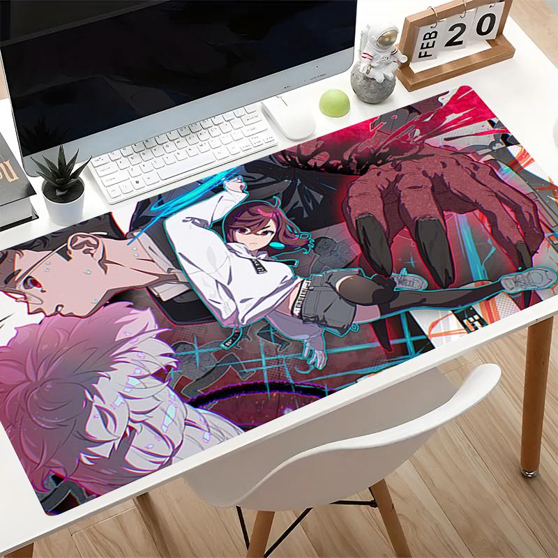 Mouse Pad Non-Slip Gaming Accessories Office Computer Desk Mat Gamer Extended Keyboard Pad D-dandadan Mousepad Anime Desk Decor
