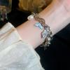 Starfish Shell Conch Bracelets For Women Imitation-pearl Gold-color Chain Bracelet Bangle Ocean Wristband Summer Beach Jewelry