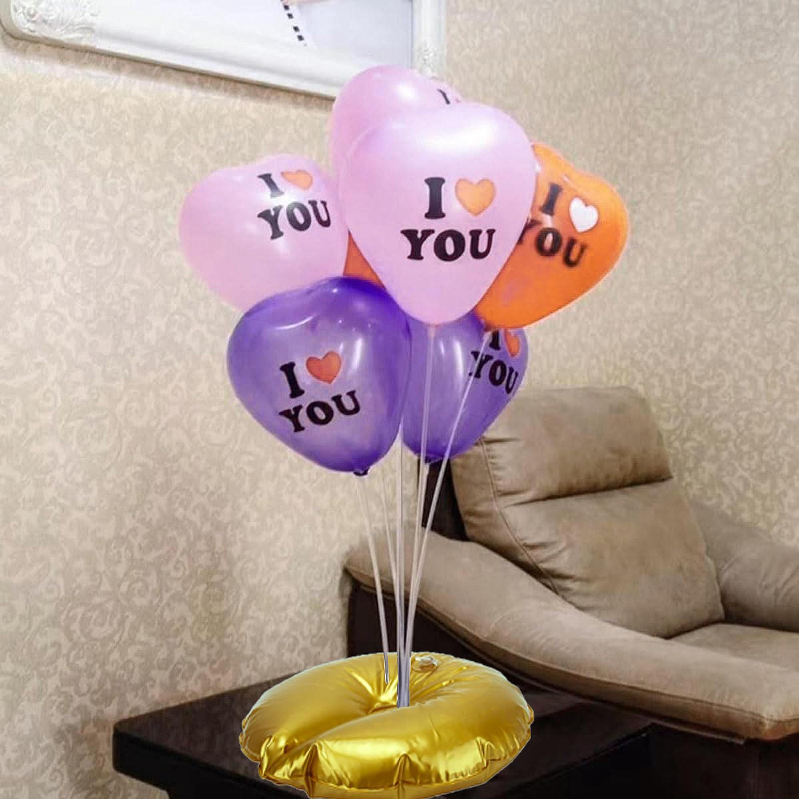 

Подставка для воздушных шаров Устойчивое основание с возможностью заполнения водой для церемонии, помолвки, празднования золотой