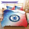 Chelsea F Pattern Bedding,Quilt Set Quilt Cover Pillowcase Home Birthday Gift(1 * Duvet Cover + 2 * Pillowcase, Without Core)