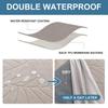 Real Water Resist Chair Seat Covers Stretch Jacquard Seat Covers Seat Case Removable Chair Covers For Home Use Hotel Living Room