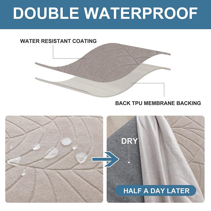 Real Water Resist Chair Seat Covers Stretch Jacquard Seat Covers Seat Case Removable Chair Covers For Home Use Hotel Living Room