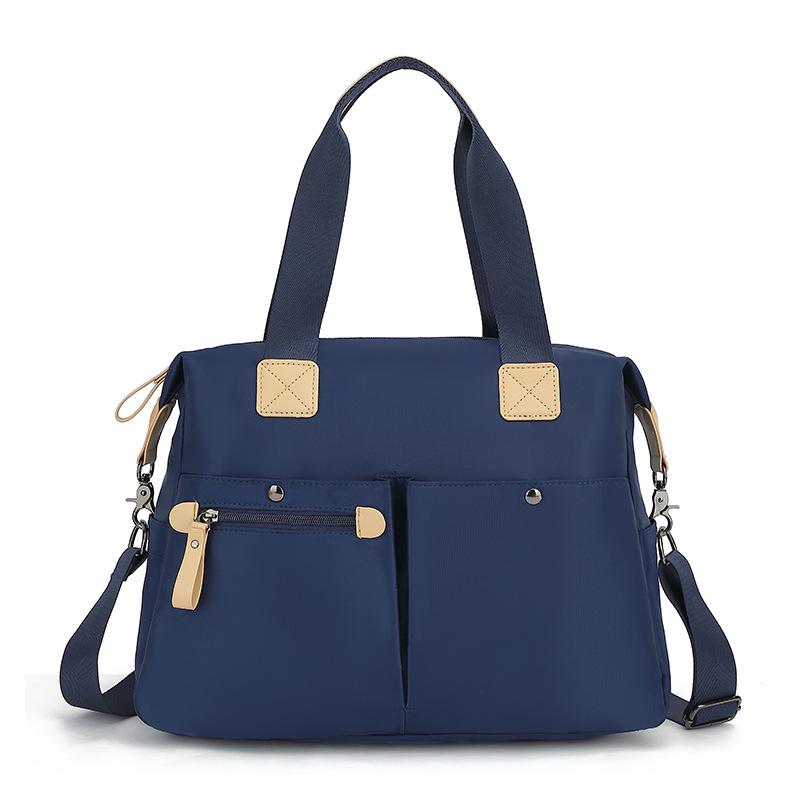 

2025 New Women s Waterproof Nylon Handbags: Single Shoulder & Crossbody Tote синій