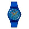 NEW GENT BIOSOURCED BRILLIANTLY BLUE Watch SO29S102 Unisex Adult Blue [Swatch]