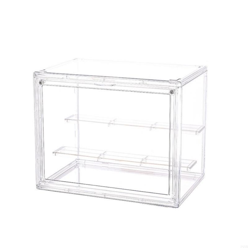 Clear Plastic Display Case For Collectible Dolls Action Figures With Dustproof Seal Stackable Modular Design Home Decors P9YB