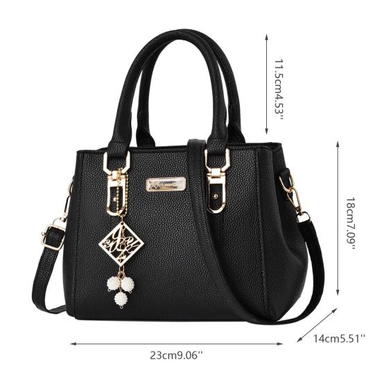Women's Large Capacity Fashionable Handbag, Simple and Practical, Light Luxury Shoulder Bag, Crossbody Bag