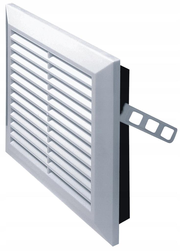 Weiße Lüftungsgitter T40 140X140