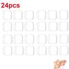 Xiaomi 6-24Pcs Door Wall Protector Pads Washable Self Adhesive Transparent Door Stopper Reusable Soft Round Shock Absorbent Gel
