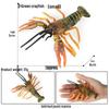 Marine Life Animal Simulation Toy Set: Squid, Crab, Starfish, Tuna
