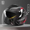 3C Certified Unisex Full Face Motorcycle Helmet - All-Season, Windproof, Sun Protection