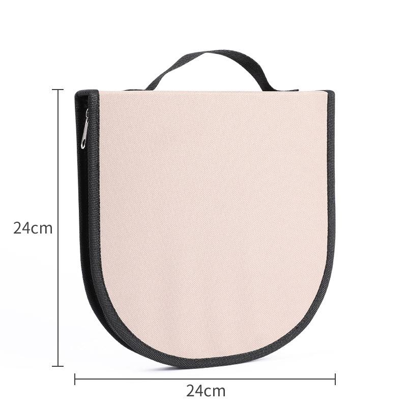 Outdoor Cookware Bag Camping Cutlery Storage Bag Portable Travel BBQ Utensil Organizer Storage Pouch For Fork Plates Spoons