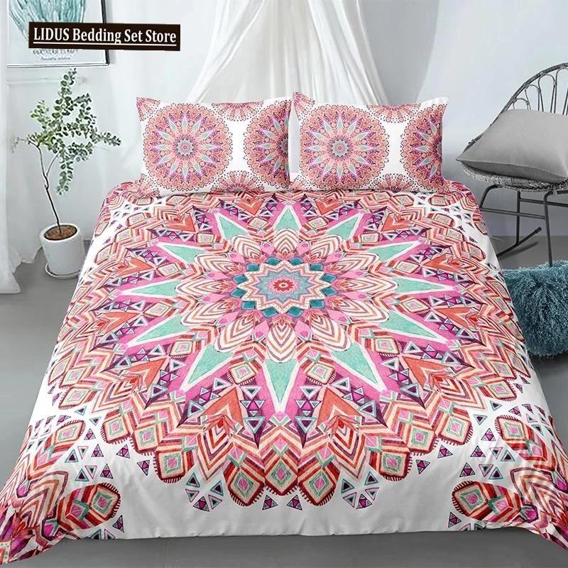 Mandala Bedding Collection Duvet Cover Bohemian Bedspreads Bed Collections Polyester King Queen Full Double Twin Quilt Cover