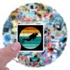 110 New Diving Diving Graffiti Stickers Decorate Suitcase Mobile Phone Personalized Stickers