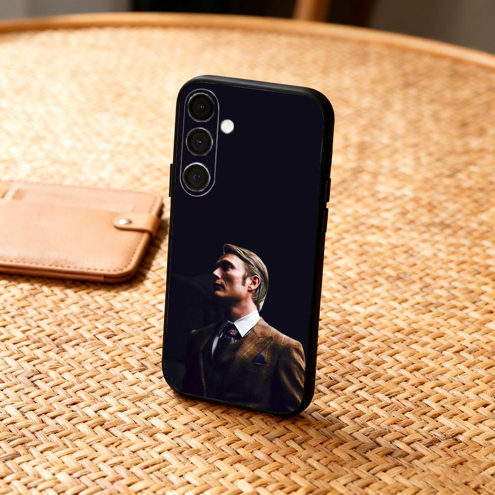 Will Graham H-Hannibal Phone Case For Samsung A73,72,71,53,52,51,22,91,80, Soft Black Cover