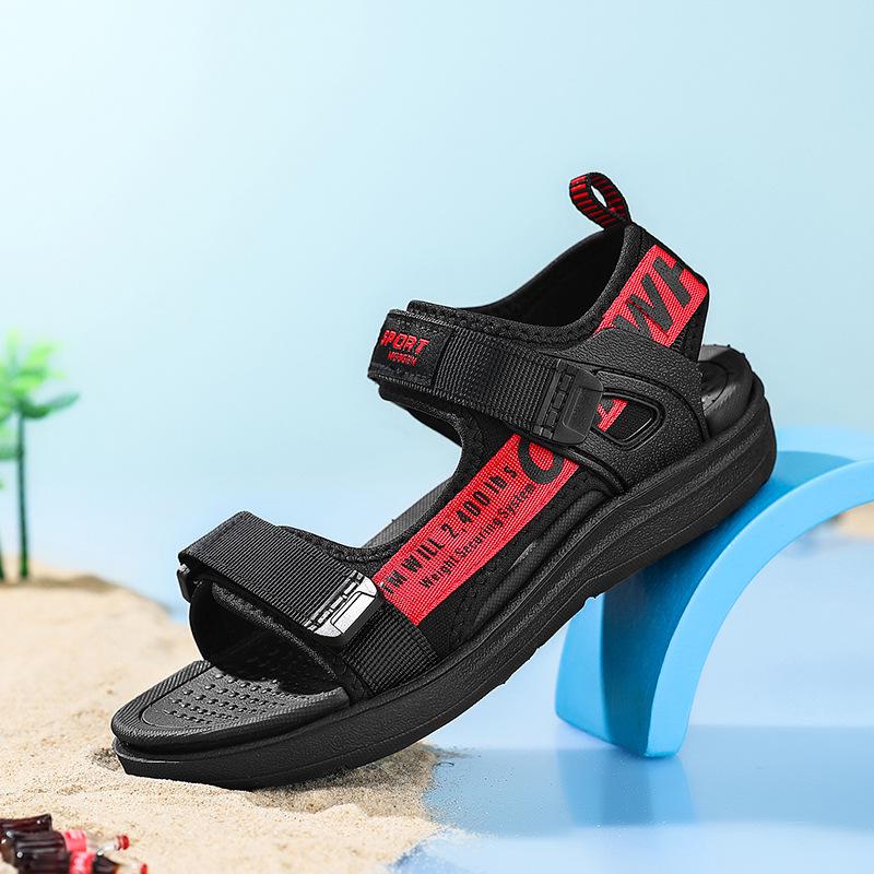 

Summer Boys Sandals - Trendy Solid Color Children s Beach Shoes 32