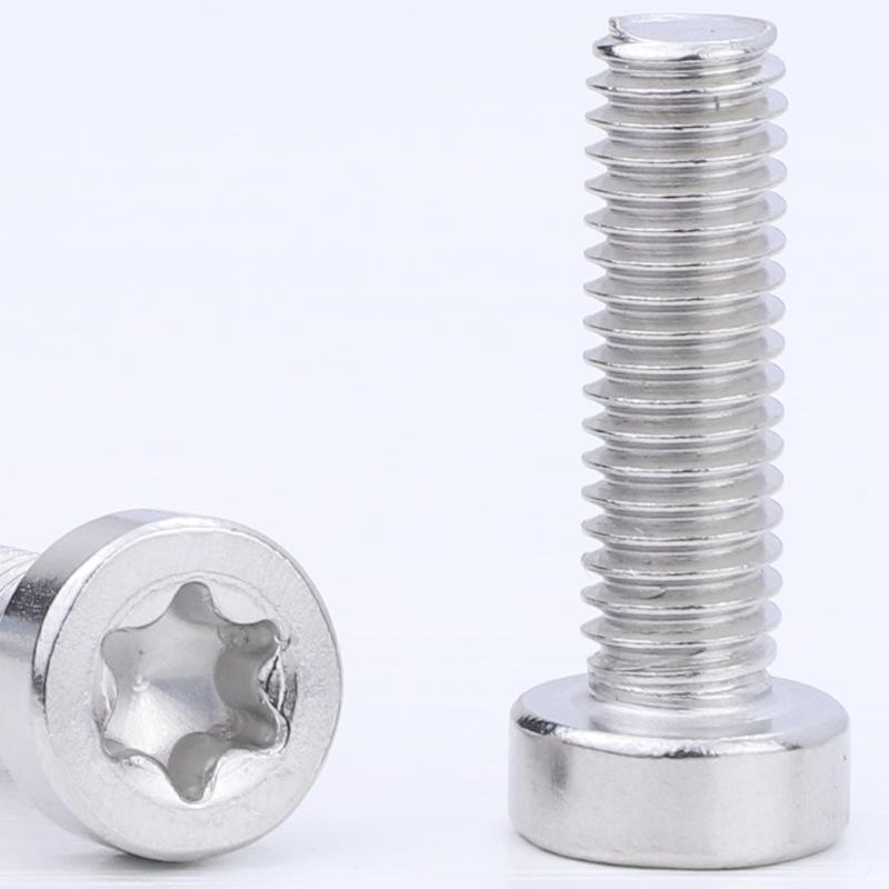 Šroub s vnitřním šestihranem z nerezové oceli 304 s tenkou/krátkou válcovou hlavou M3/M5/M6