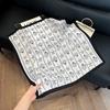 New artificial silk shell marine silk scarf 71cm square scarf professional scarf shawl scarf